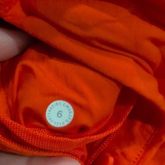 Lululemon Push Your Pace Jacket Solar Orange - Picture 9 of 13